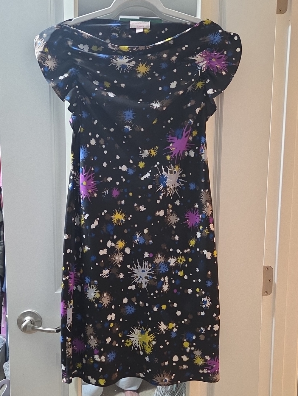 NWOT Matthew Williamson For Impulse Paint-Splash Print Dress